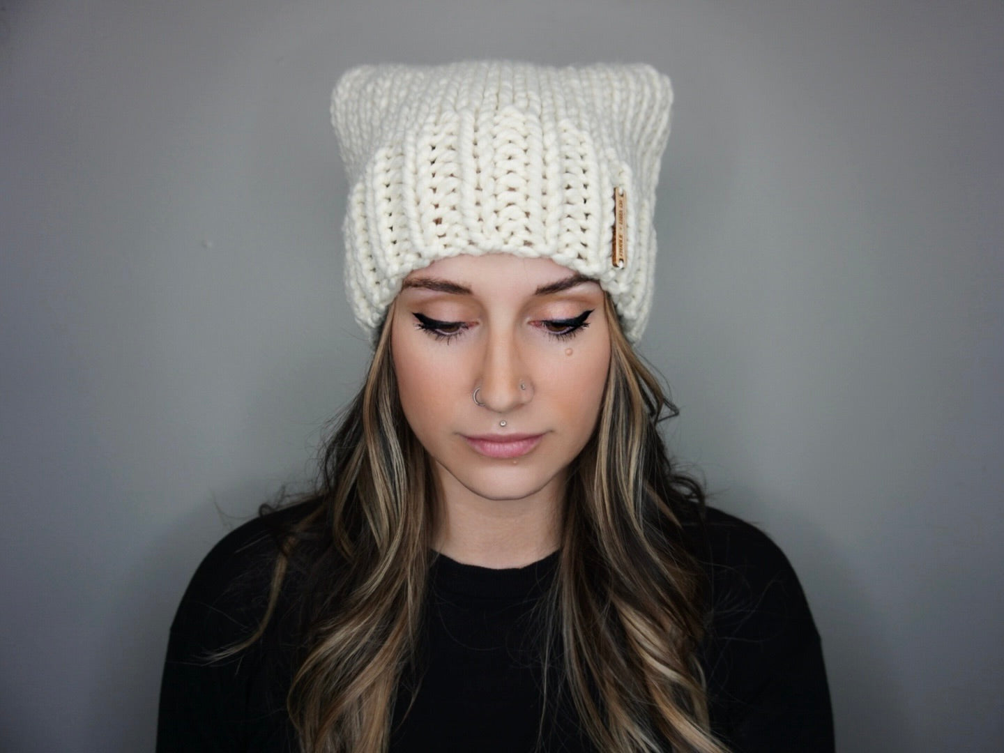 The Cat Ear Beanie - Choose your color – Charlie and Luna Co