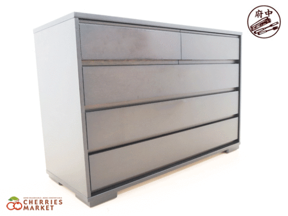 府中家具】最高級 4段 チェスト 桐箪笥 整理タンス 桐製家具 出張買取