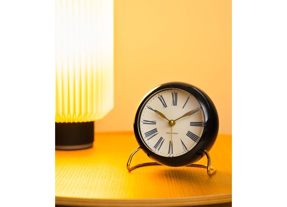 ARNE JACOBSEN/アルネ ヤコブセン】Table Clock 時計 ROMAN CLASSICの