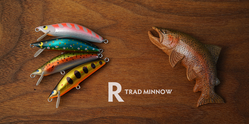 トラッドミノー｜RCasket カスケット｜トラウト、バス、ソルトルアー