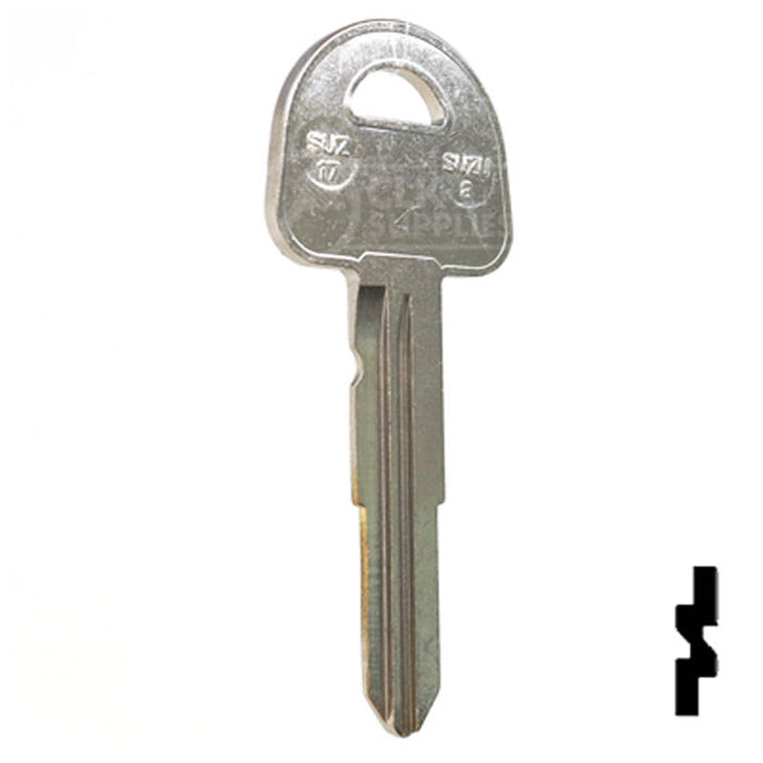 Key Blanks | X186 ( SUZ17 ) | Suzuki | Replacement Uncut