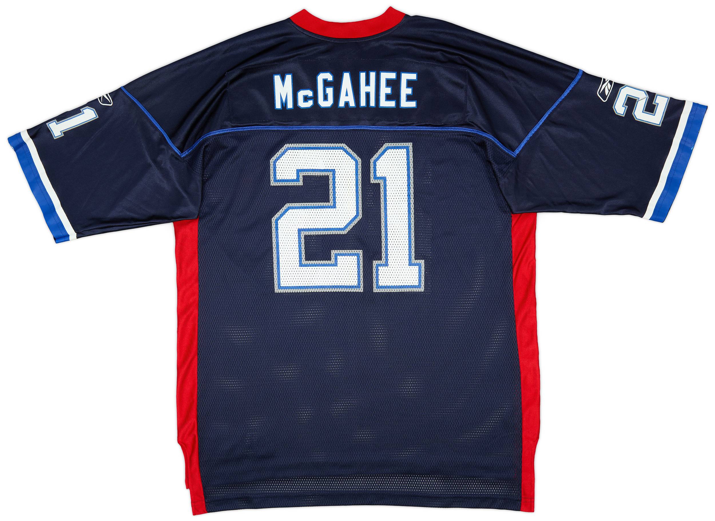 2005-06 Buffalo Bills McGahee #21 Reebok On Field Home Jersey