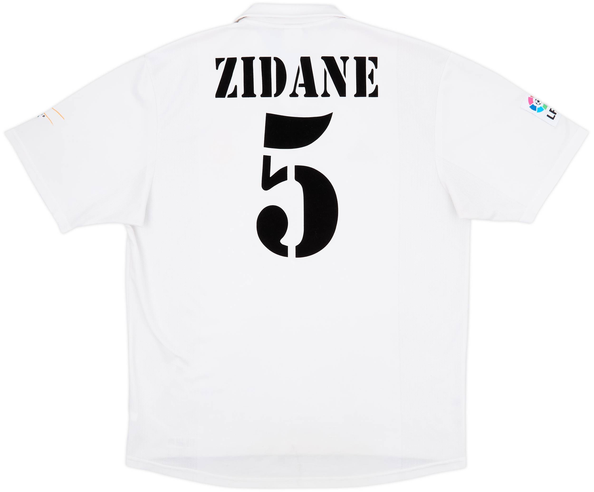 2002-03 Real Madrid Centenary Home Shirt Zidane #5 - 5/10 - (XL)