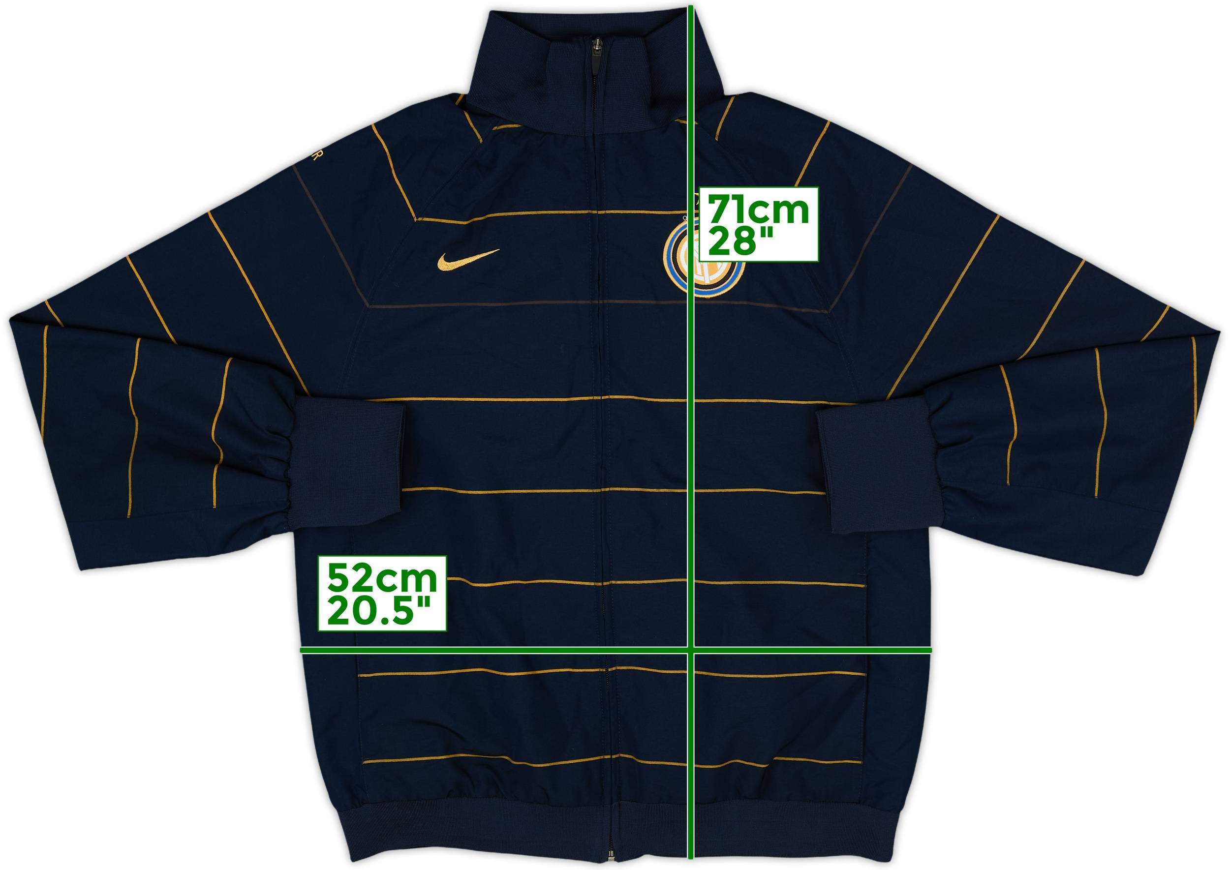 2008-09 Inter Milan Nike Track Jacket - 9/10 - (M)