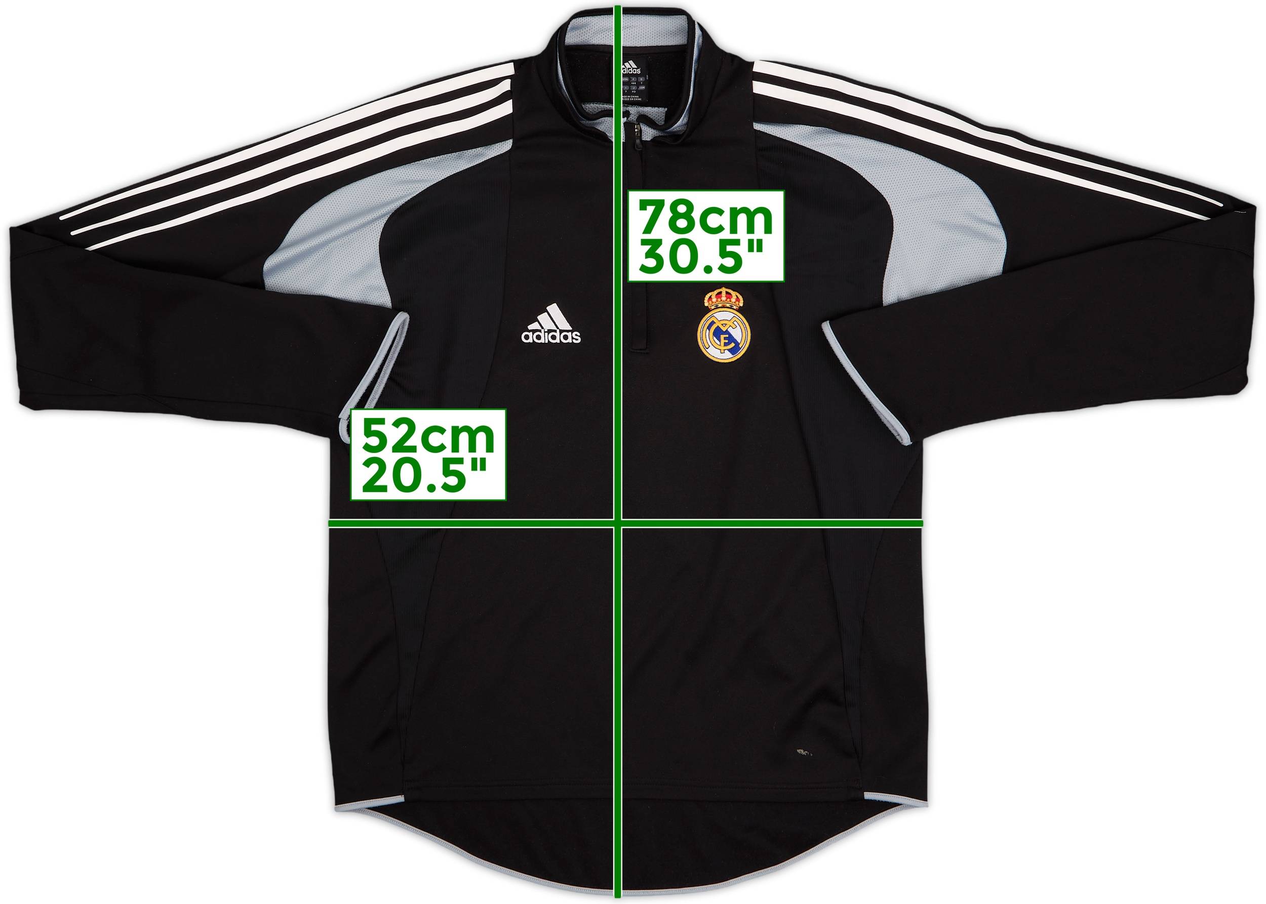 adidas 2004〜5年Real Madrid 長袖シャツ XL adidas 2004〜5年Real