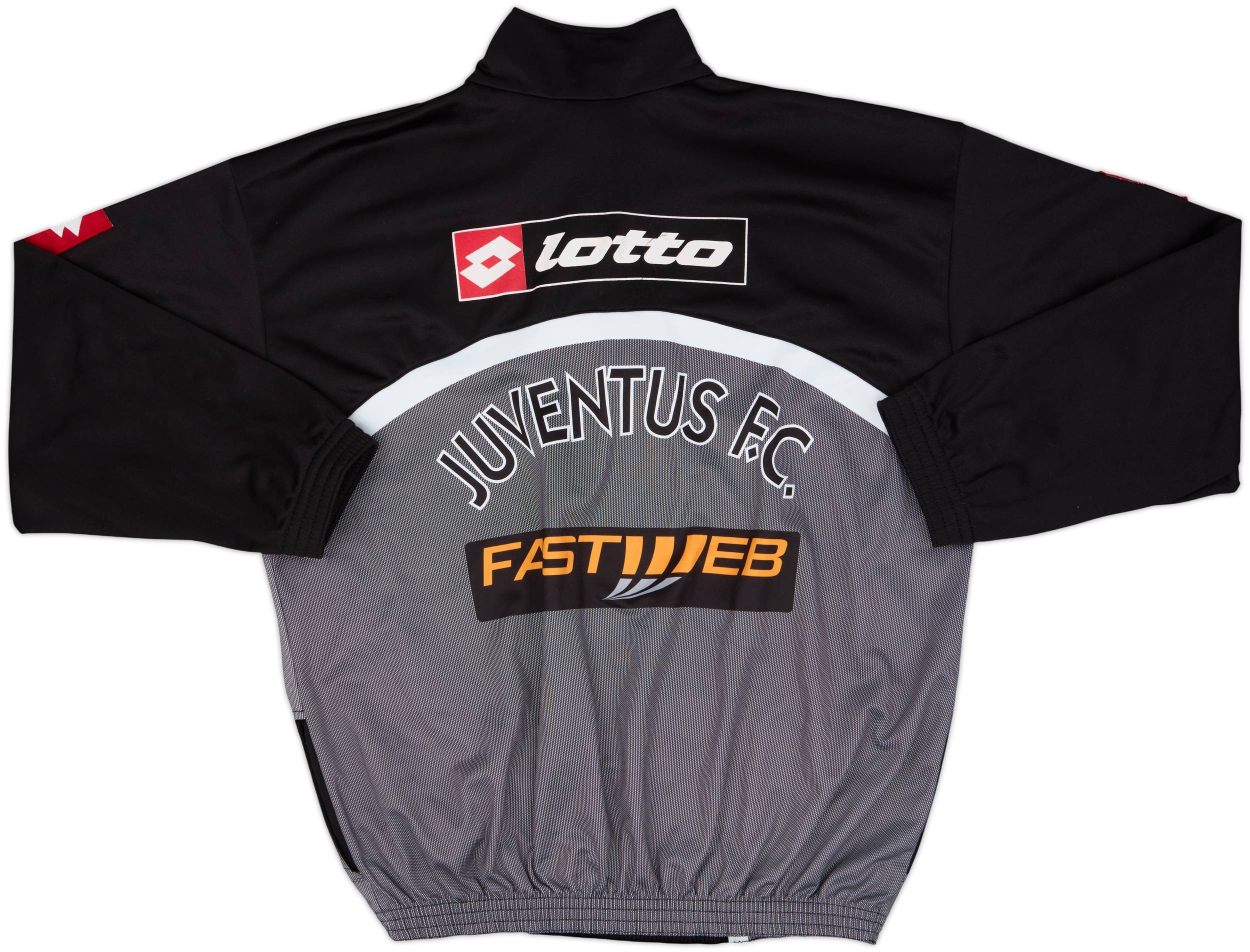 2001-02 Juventus Scuola Calcio Lotto 1/4 Zip Drill Top - 8/10 - (XXL)