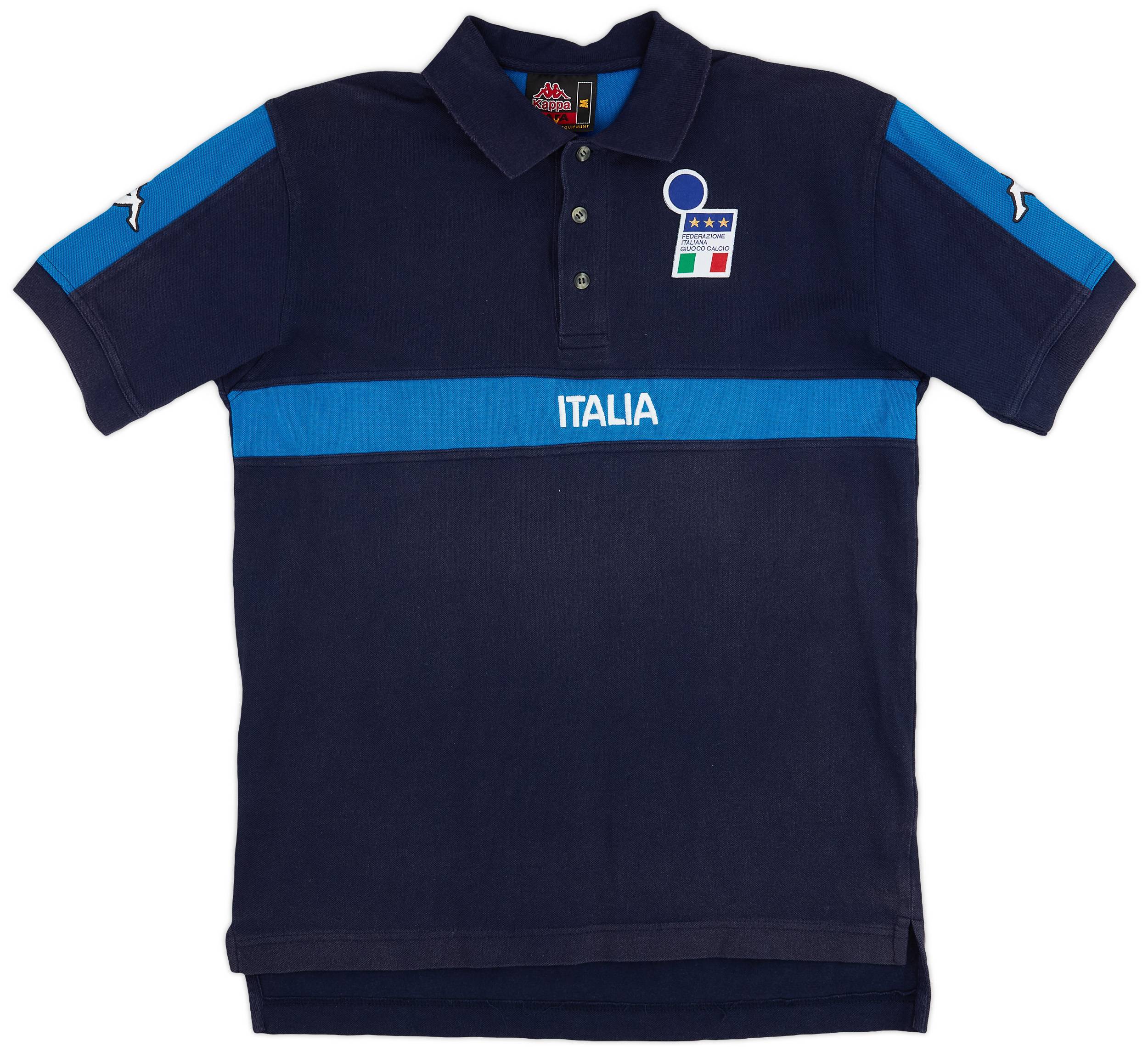 1999-00 Italy Kappa Polo Shirt - 8/10 - (M)