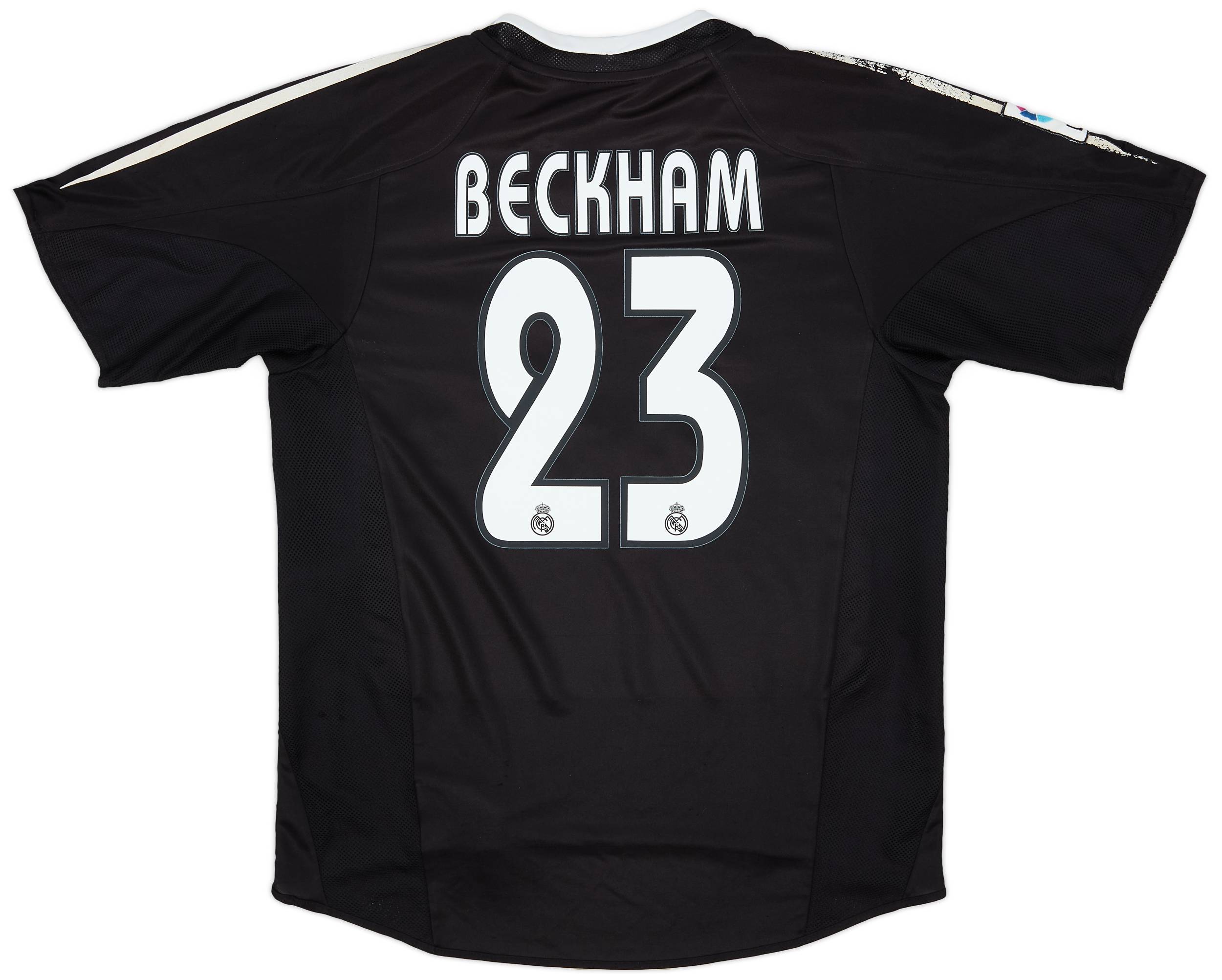 2004-05 Real Madrid Away Shirt Beckham #23 - 5/10 - (S)