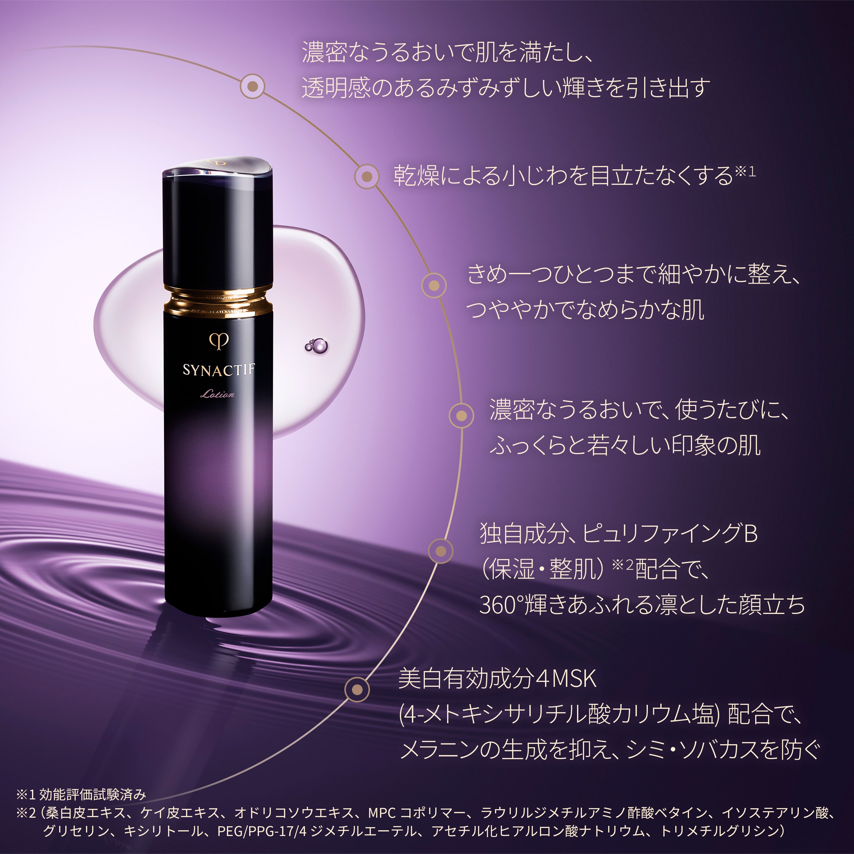 ローションイドラタントn- 化粧水 - シナクティフ | クレ・ド・ポー