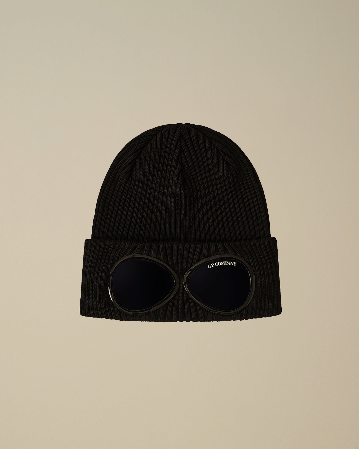 Black Cotton Goggle Beanie | CPC JP Online Store
