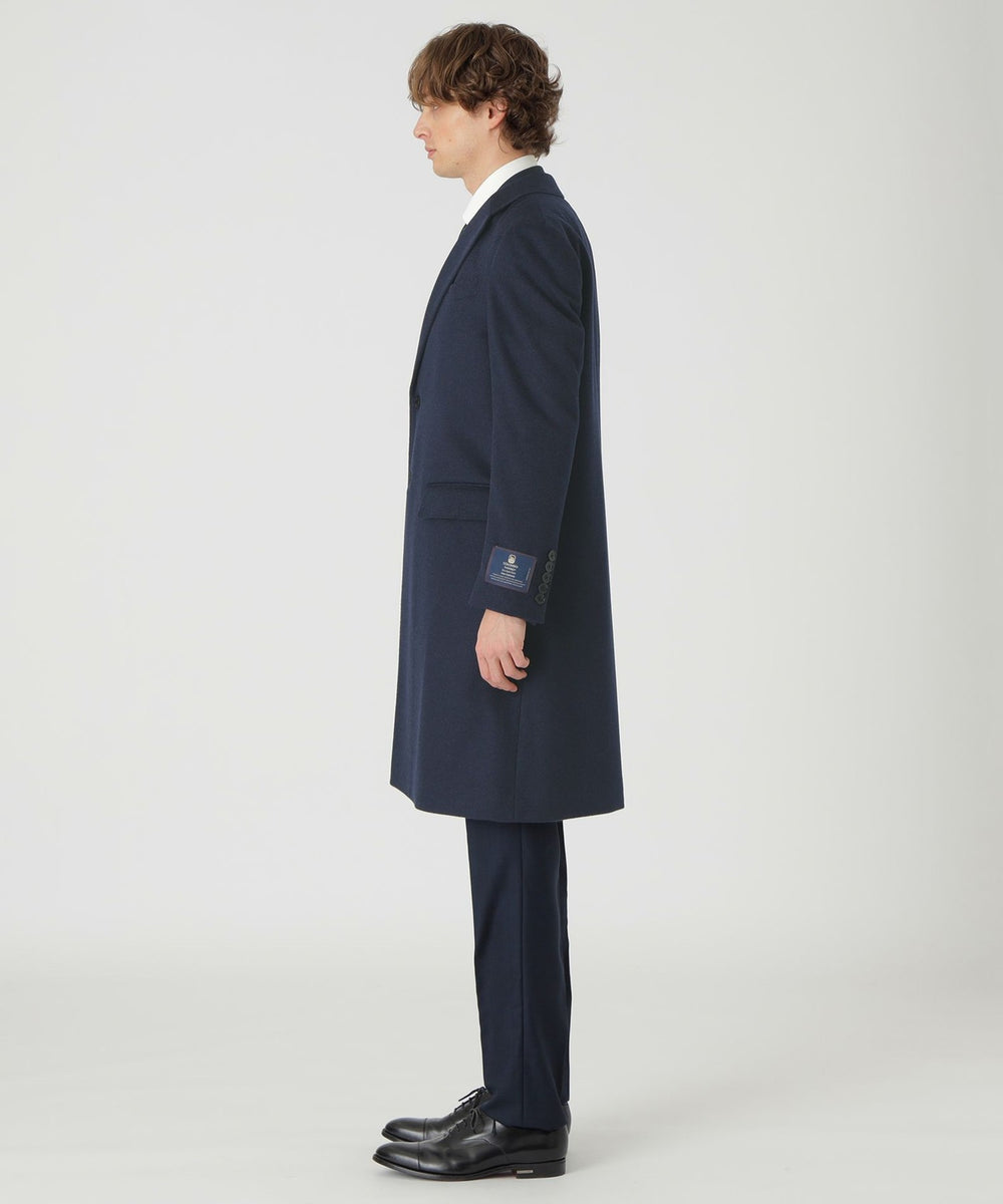 一部店舗限定】COLOMBOカシミヤチェスターコート（コート）｜BLACK