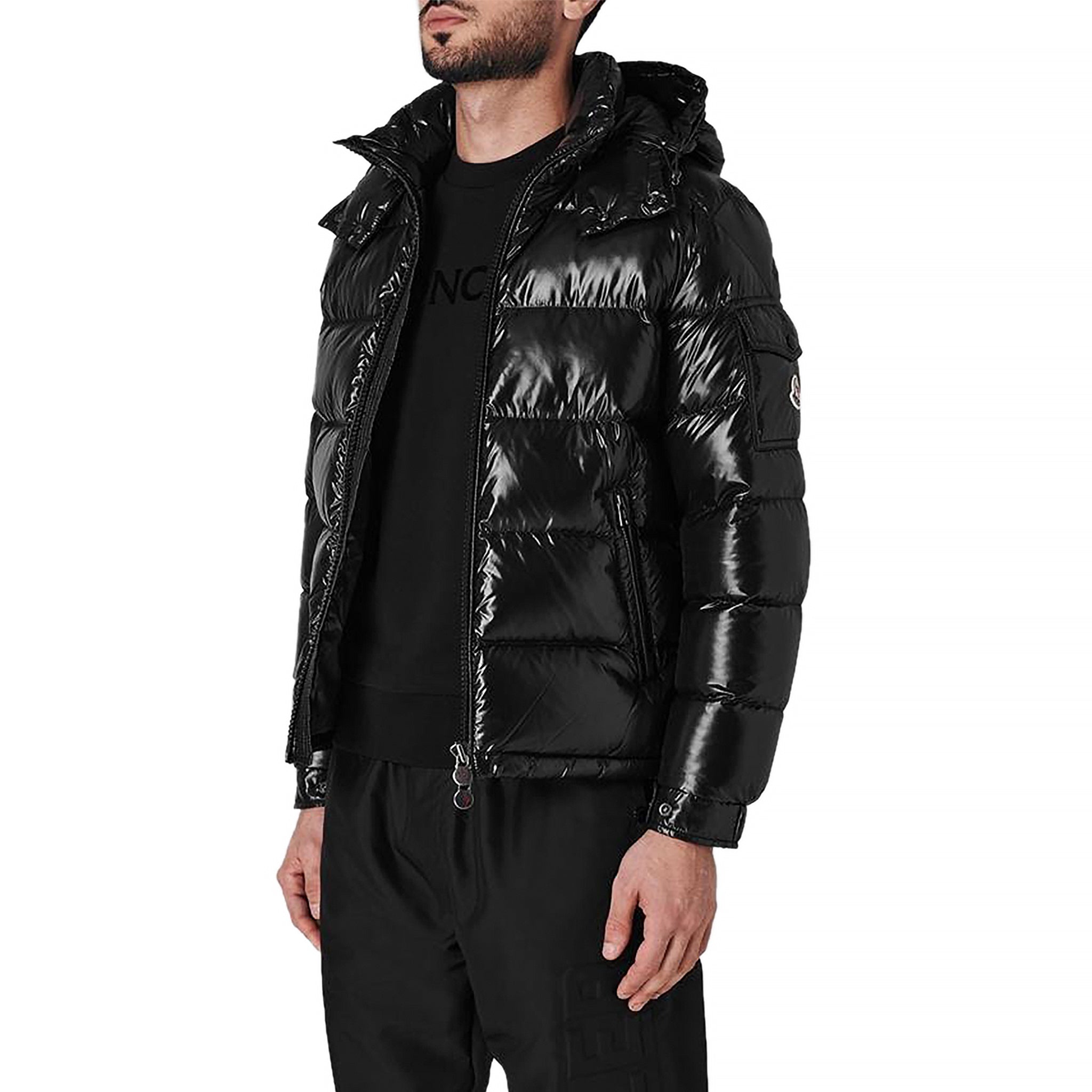 Moncler Maya Padded Down Black Jacket | I20911A5360068950999