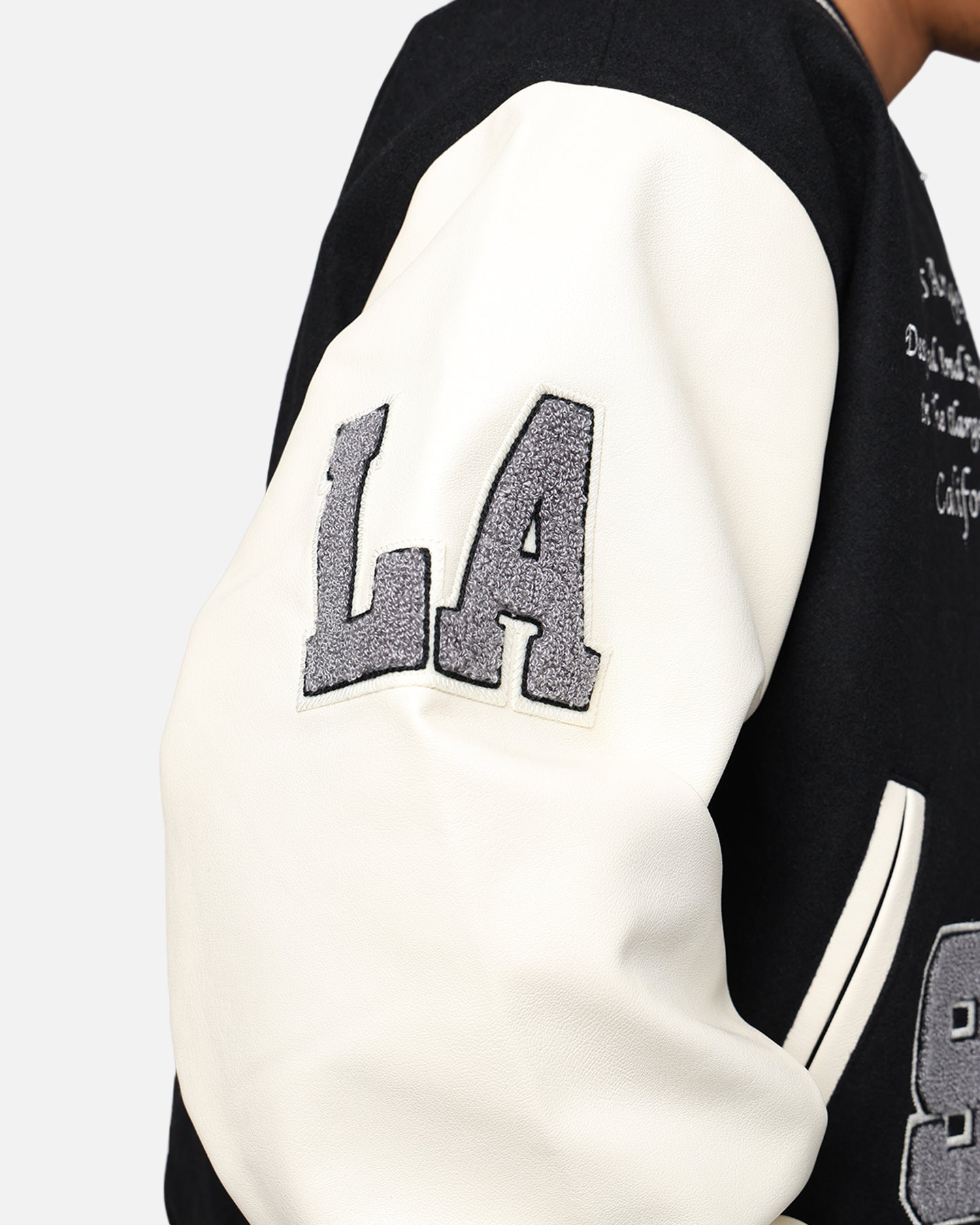 X-Large OG Logo Varsity Jacket Black | Culture Kings US