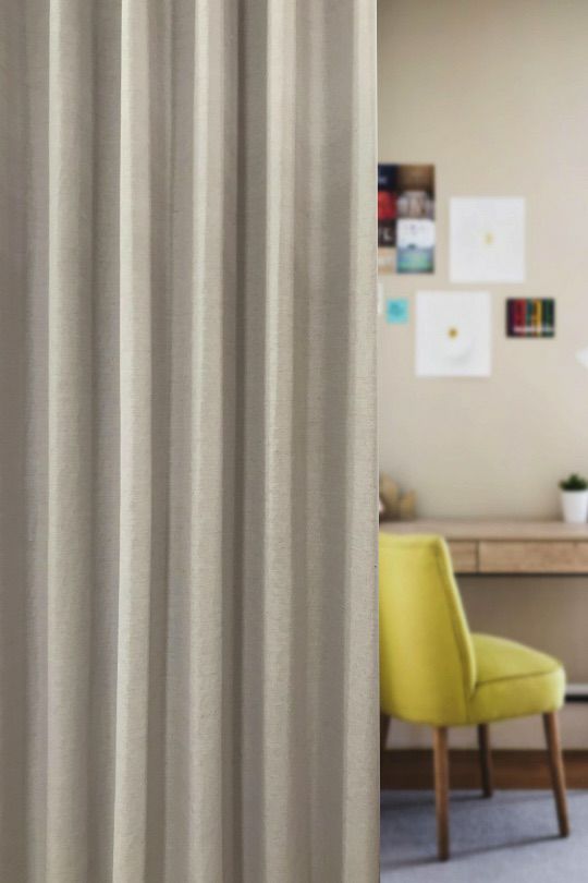 14404|ライトグレー＆無地柄2級遮光カーテン - 首都圏最大級のオーダー