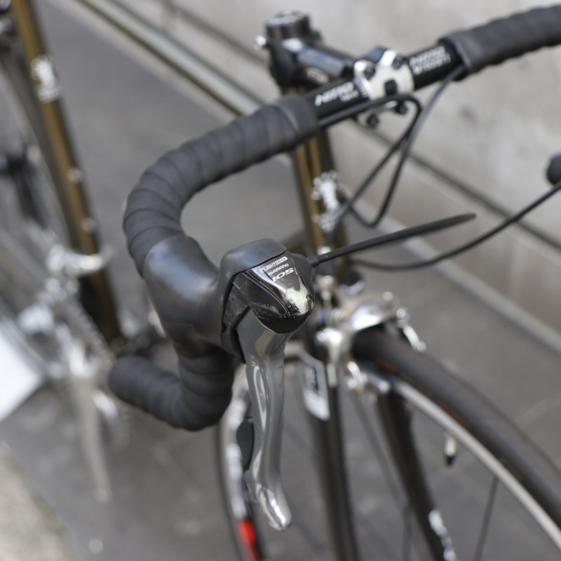 中古ロードバイク】クロモリフレーム×カーボンフォーク！京都の老舗