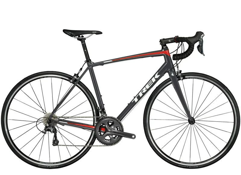 2018 Trek Emonda ALR 4 Mens Aluminium Road Bike in Solid Charcoa