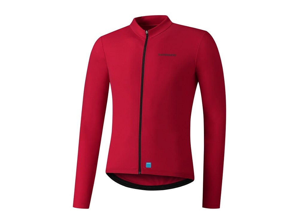 SHIMANO 22'エレメントロングスリーブジャージ ＜レッド＞ （現品限り