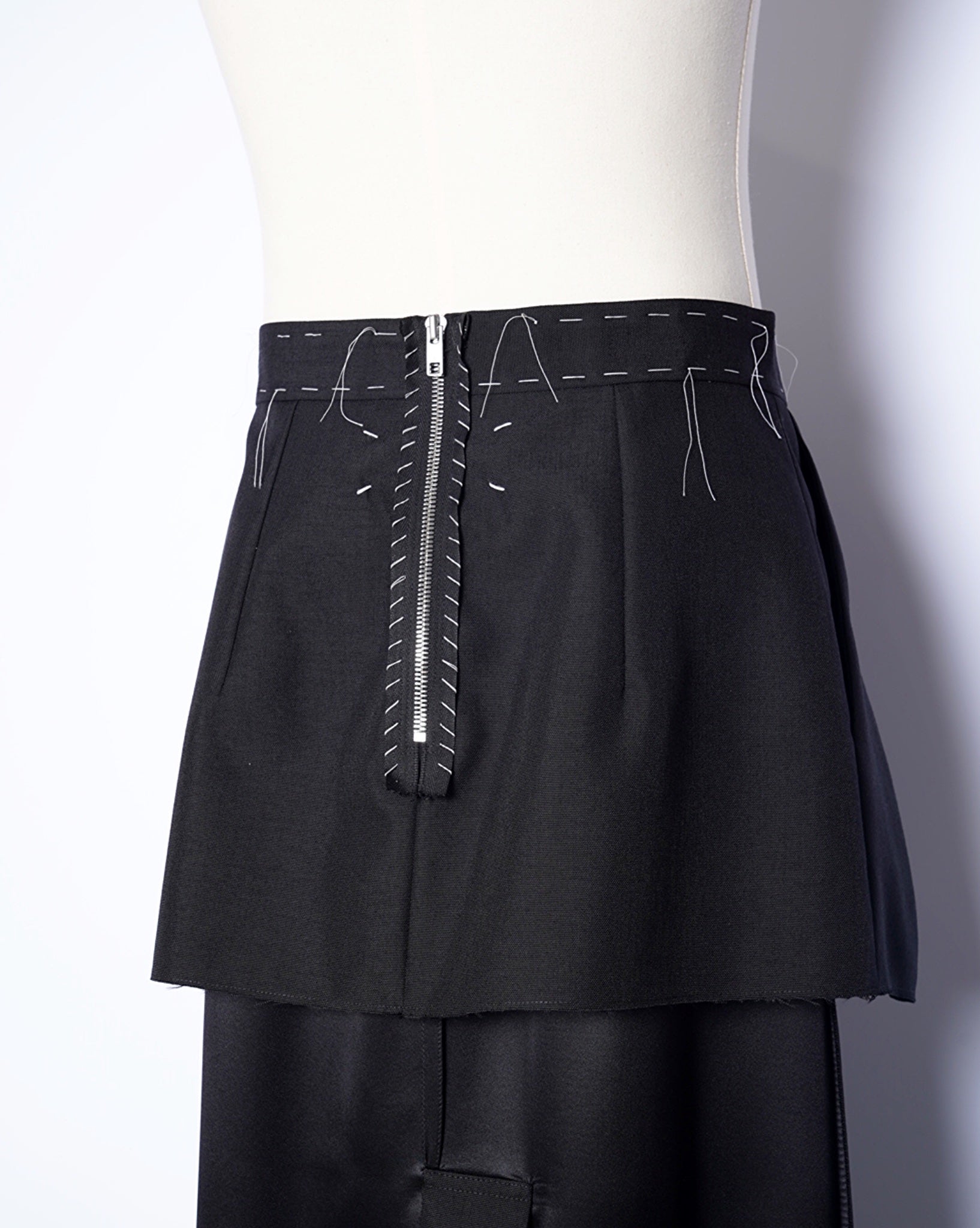 Maison Margiela(メゾンマルジェラ) -DECONSTRUCTED SILK LINING WOOL