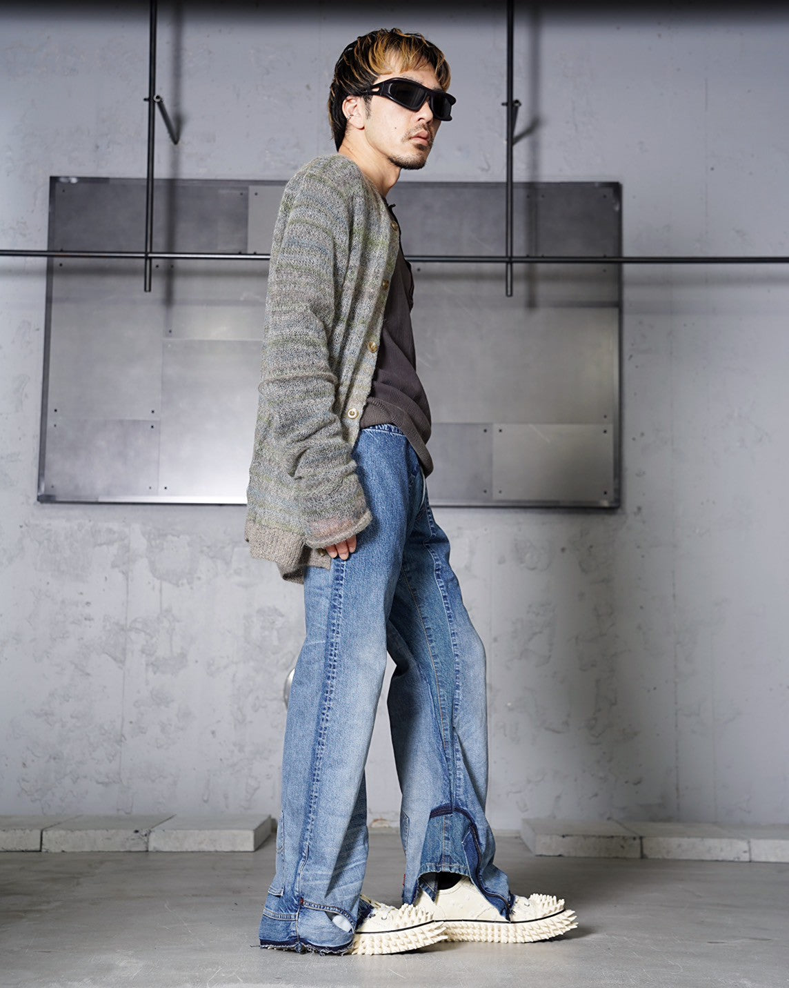 JUNYA WATANABE MAN】× Levi's DECONSTRUCTION FLARE DENIM PANTS