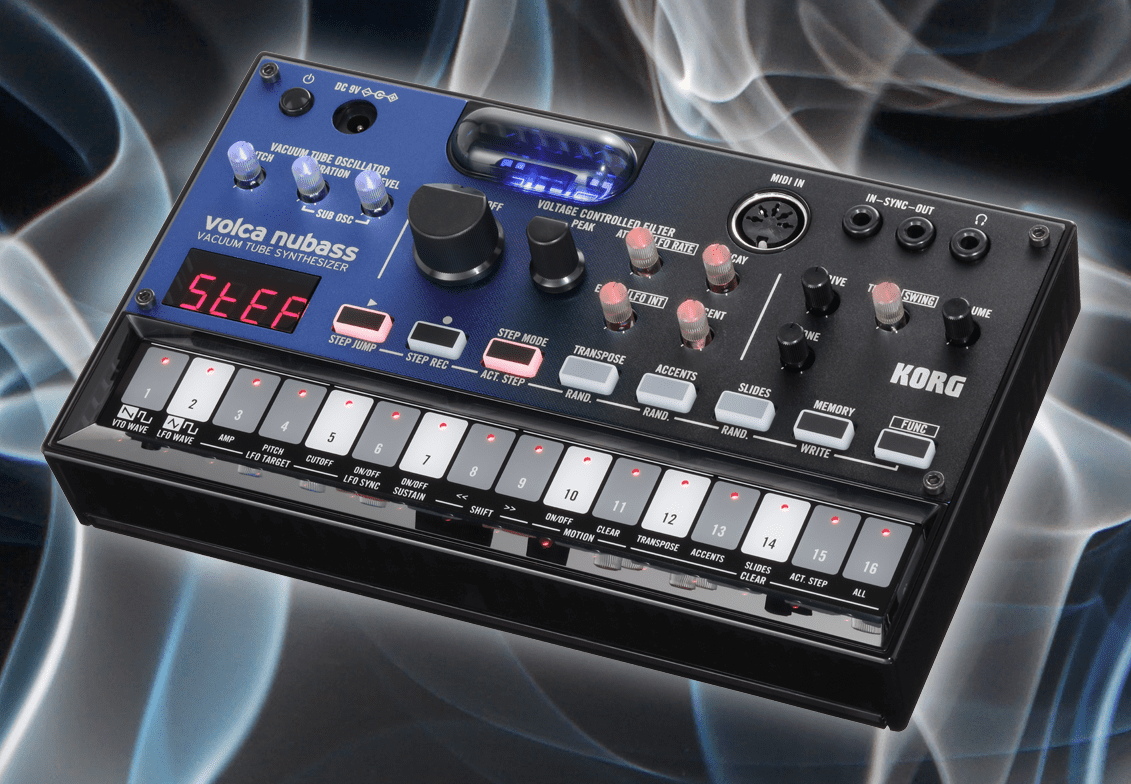 Test: Korg Volca Nubass, Bass Line Synthesizer Sequencer - AMAZONA.de