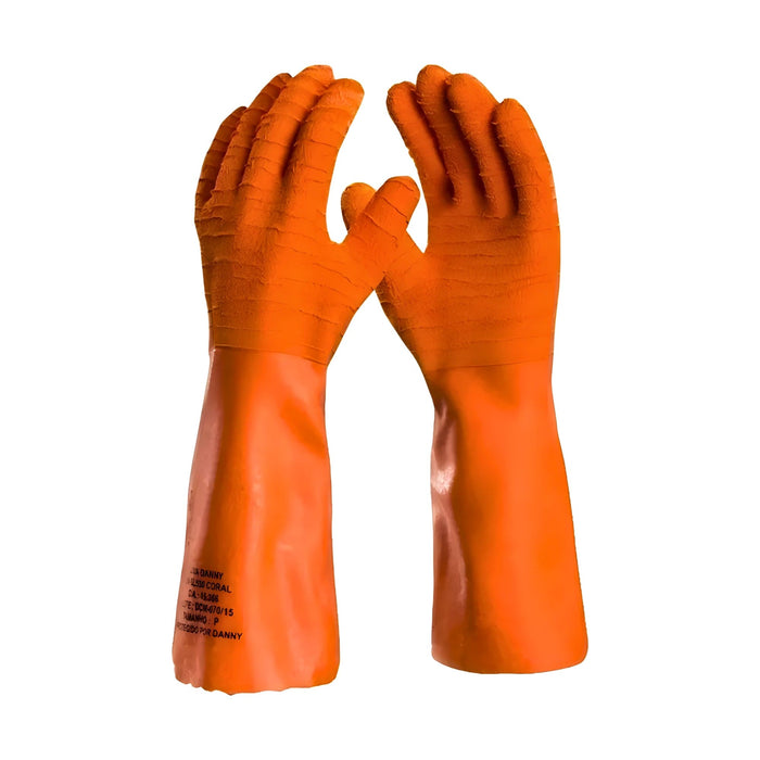 Luva de Proteção Térmica 350ºC Impermeável Coral DASL530 - Danny