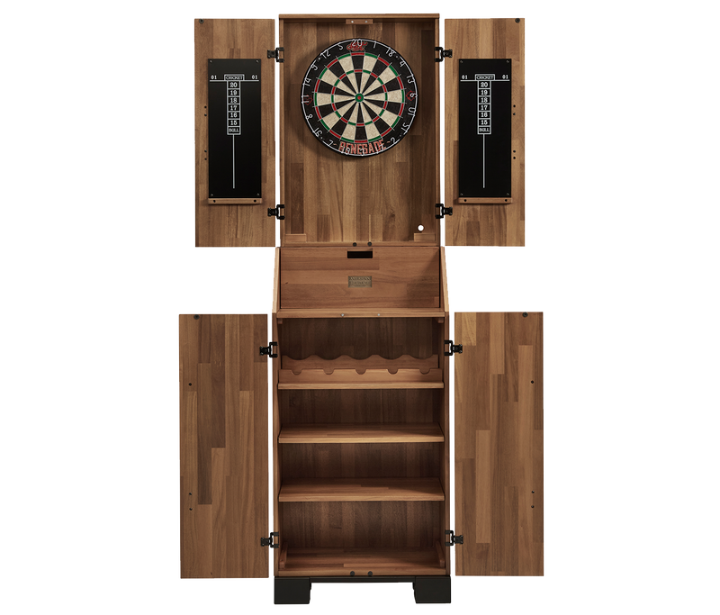 Knoxville Standup Dartboard (Acacia) | American Heritage Billiards