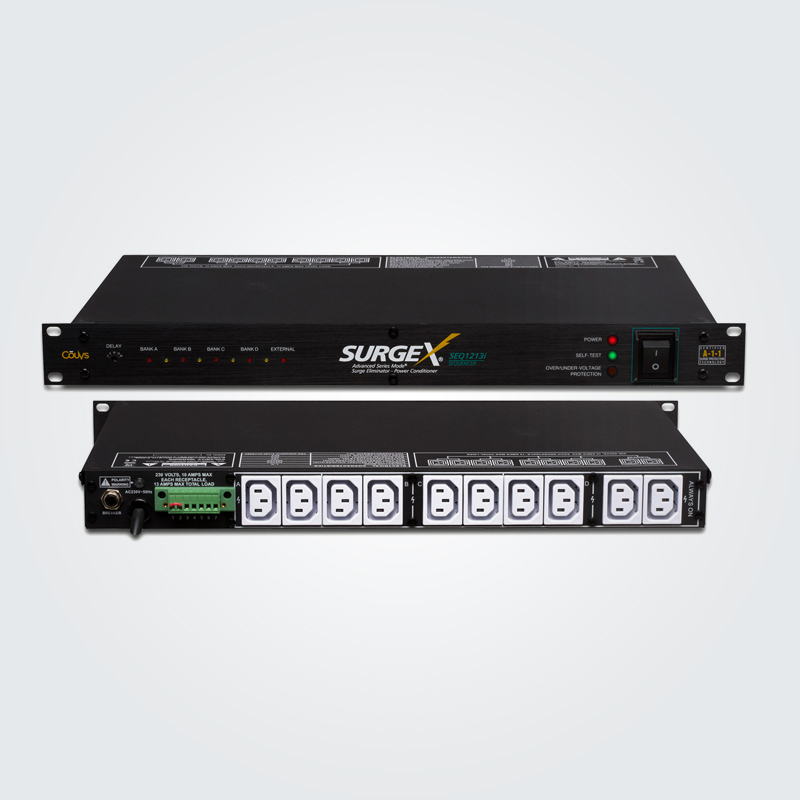 SEQ-1213i Surge Protector and Power Conditioner