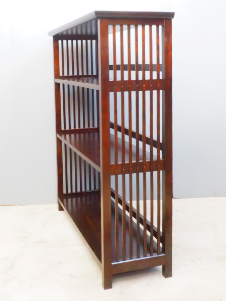 ヴィンテージ　北海道民芸家具　ラック 楽天市場】【開梱設置無料】 北海道民芸家具 書棚 幅90cm 本棚