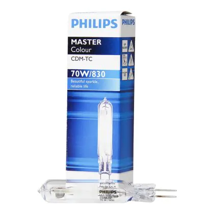 Philips MASTERColour G8.5 CDM-TC 70W - 830 Warm White | Any-lamp