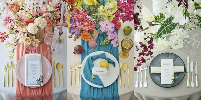 トレンド発表】結婚式披露宴のテーブルコーディネート2024年