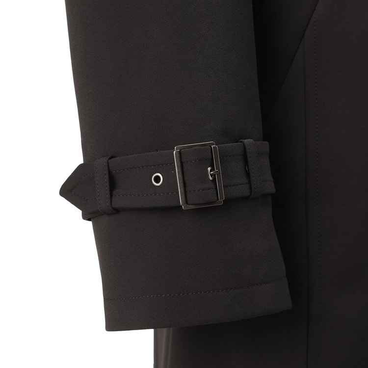 ストレッチステンカラーコート 黒無地 MAJI【AOKI公式通販】