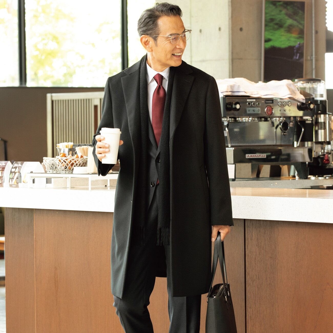 カシミヤ100% チェスターコート JUNKO SHIMADA JS homme【AOKI公式通販】