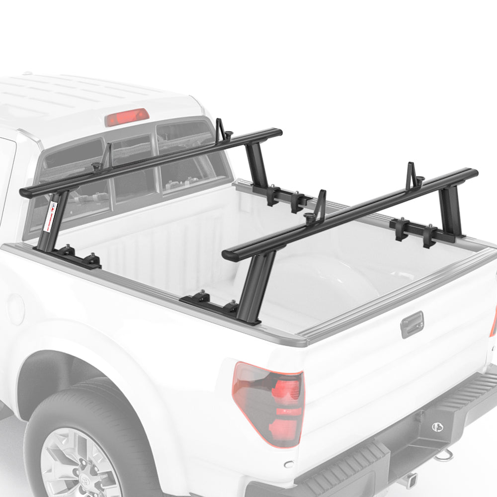 AA-Racks Low-profile Utility Aluminum Pick-Up Truck Ladder Rack