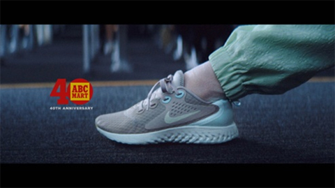ABC-MART『NIKE LEGEND REACT、NIKE AIR MAX』新TV-CM ｜プレス