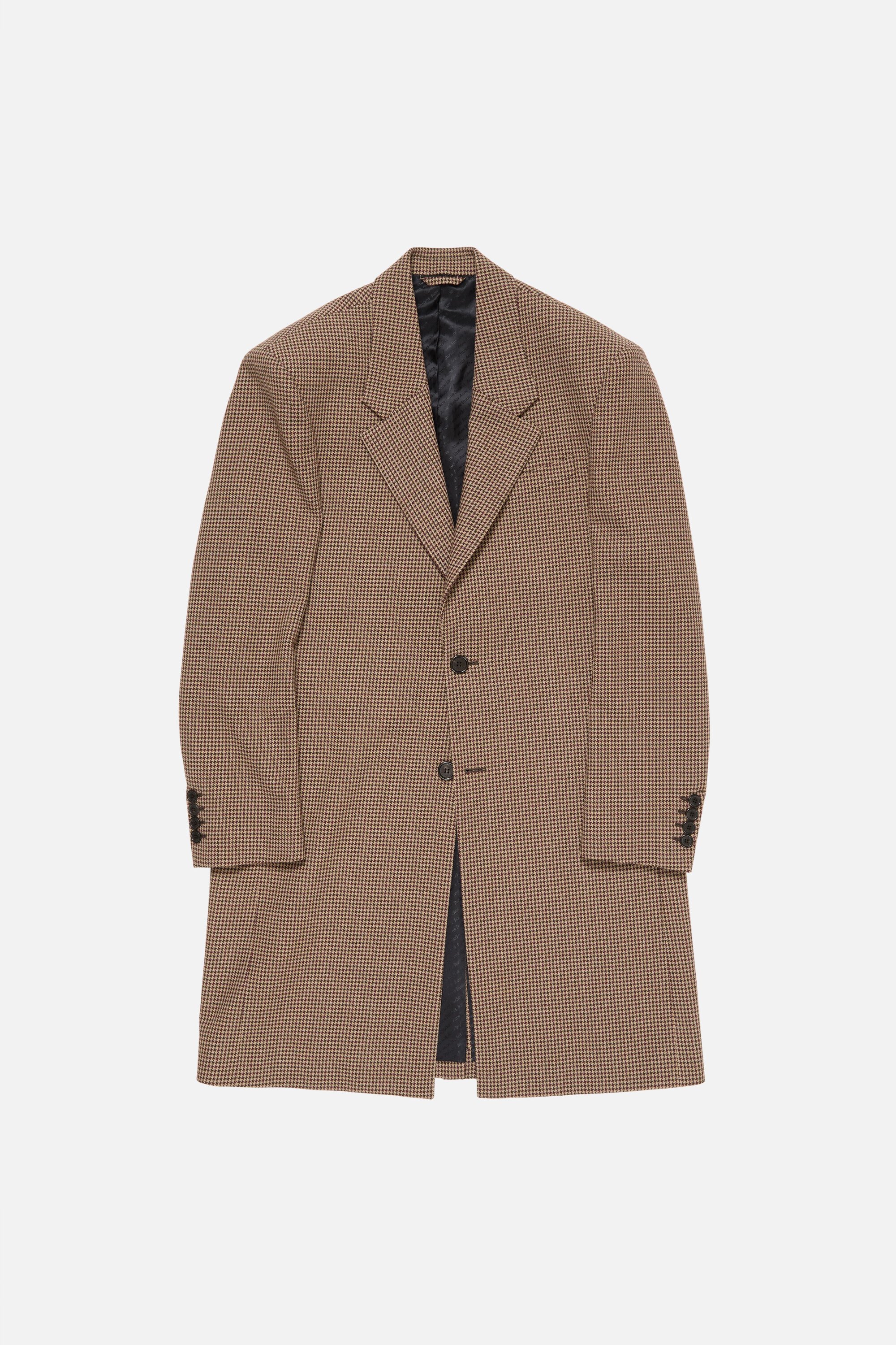 Acne Studios - Single-Breasted Wool Coat - Multi brown