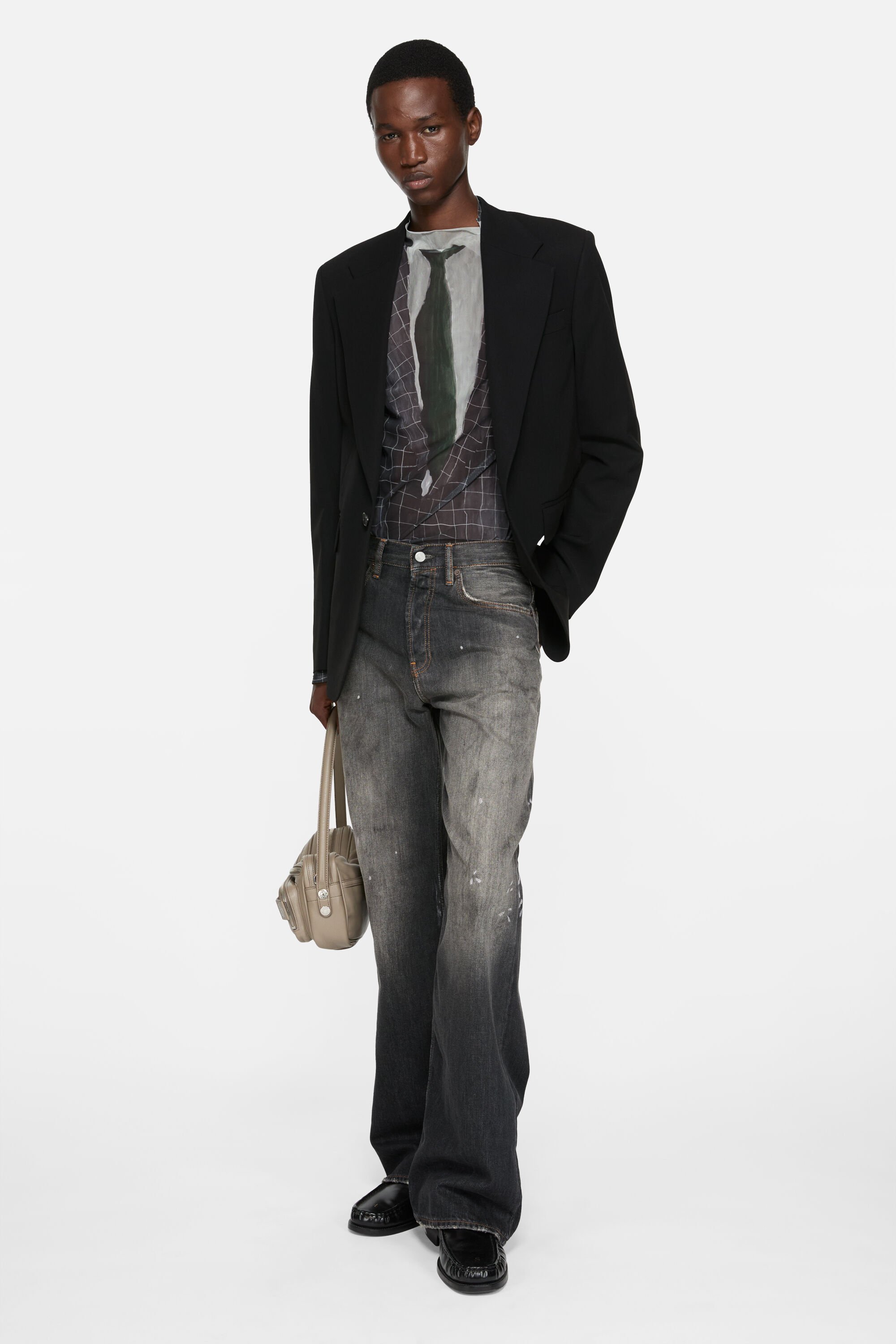 Acne Studios - レギュラーフィットジーンズ - 2021M - ブラック