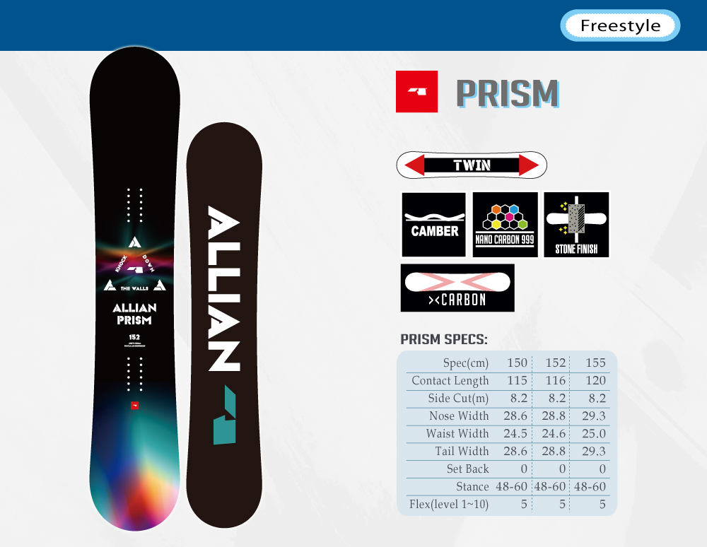 ALLIAN PRISM スノーボード アライアン（ALLIAN）【PRISM/PRISM