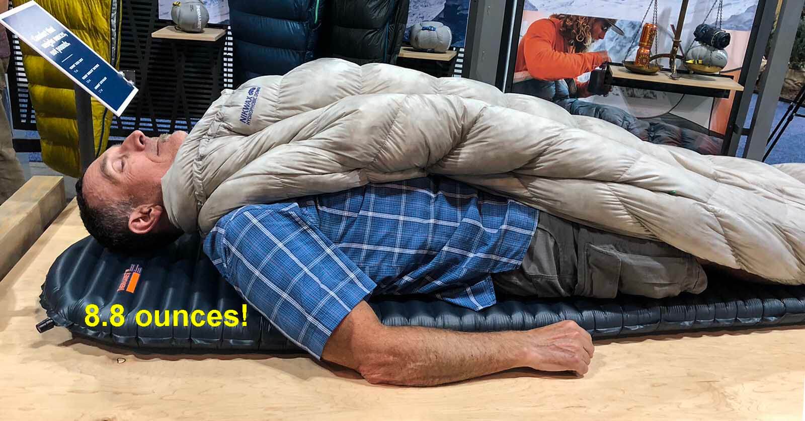 Lightest Air Mattress the 1/2 Lb Therm-a-Rest NeoAir UberLite Mattress