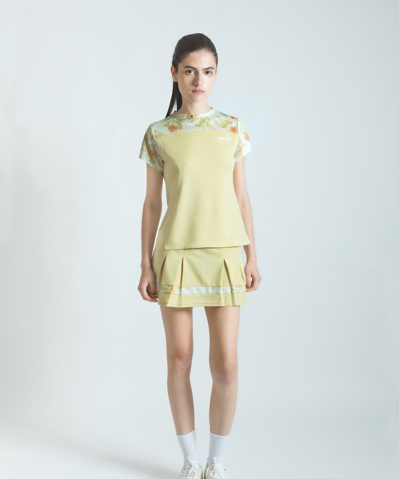 フラワーラインボックスプリーツスコート ATLA516 – ADMIRAL