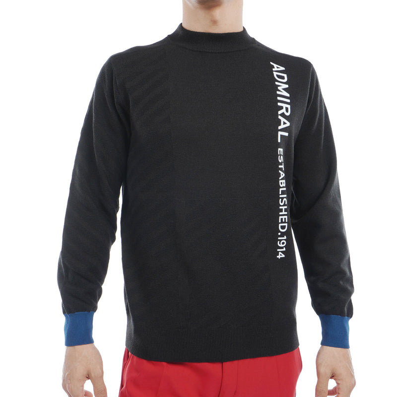 ラインロゴ モックネックセーター ADMA466 – ADMIRAL