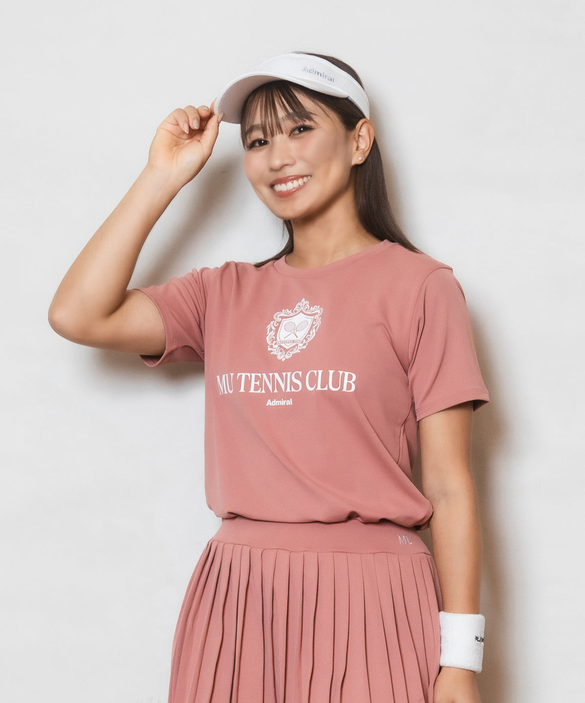 Admiral テニスウェア セットアップ ピンク(レディース) Admiral