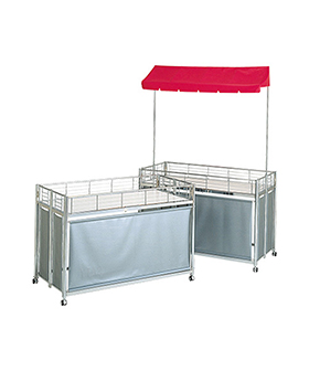 中折れワゴン｜ワゴン・販売台 レンタルならアディスミューズ