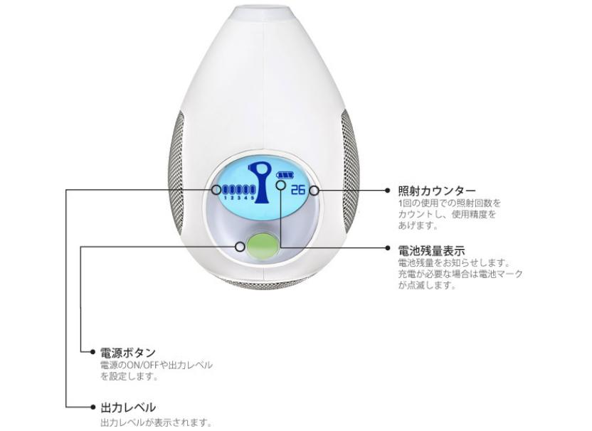 トリア(tria) 家庭用パーソナルレーザー脱毛器4X フーシャピンク