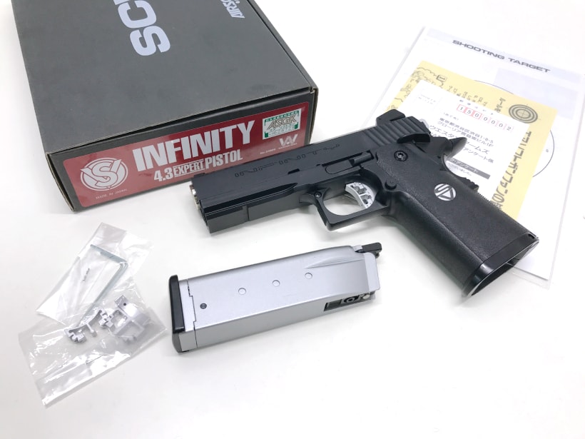 WA] SCW SVインフィニティ 4.3 エキスパートピストル ガスブローバック
