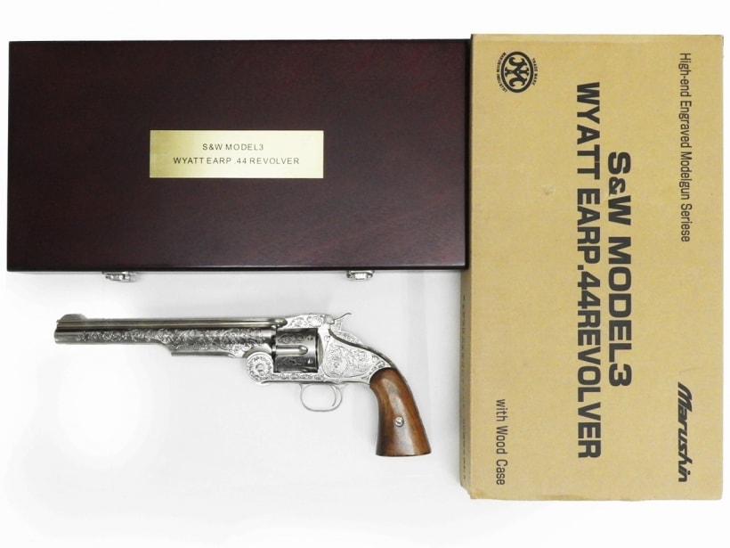 ウィアット・アープ .44 リボルバー フランクリンミント] S&W Model 3