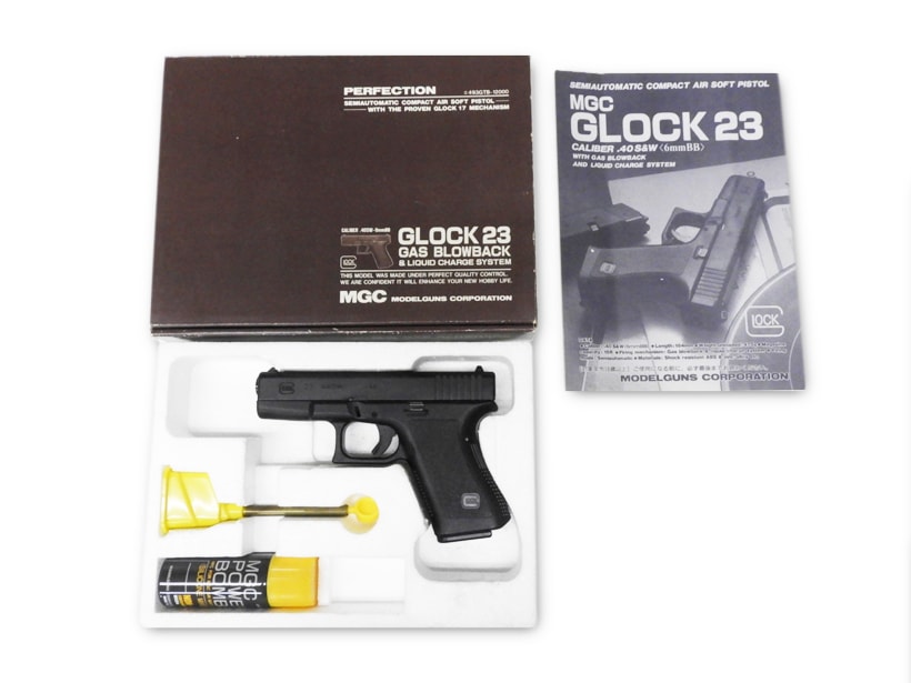 MGC] グロック23 ガスブローバック (中古)の販売ページ｜エアガン.jp