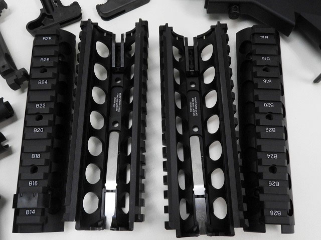 東京マルイ] M4 MWS ハンドガード ストックなど ジャンクパーツ 2