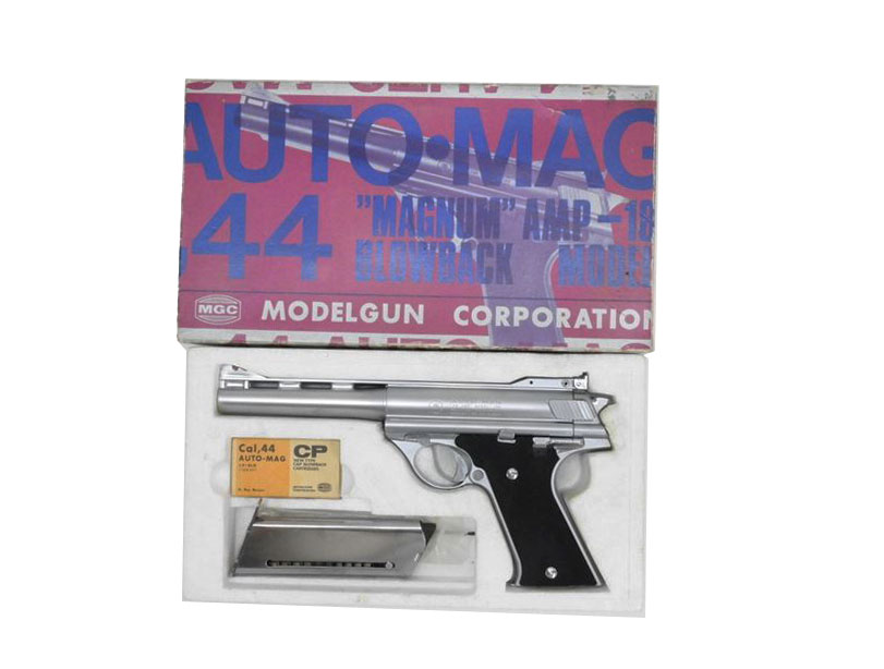 MGC] 44オートマグ .44マグナム AMP-180 スタンダード シルバーモデル