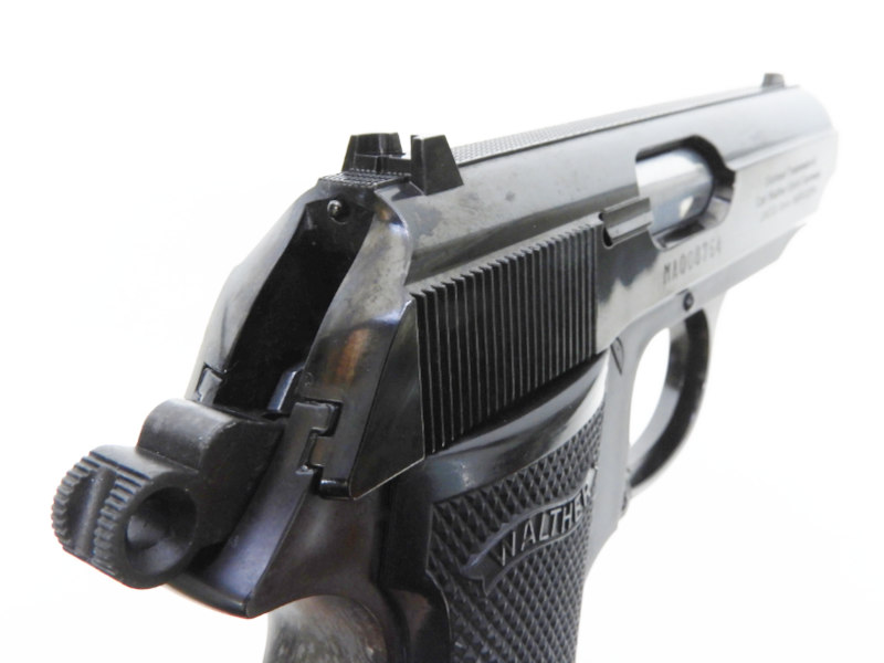 マルゼン] ワルサー PPK/Sセット ブラックメタル ムービープロップ