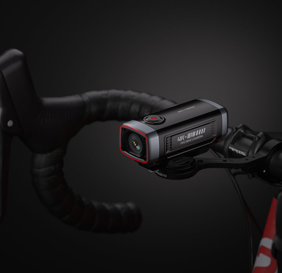 最新版の自転車/バイク用手ブレ補正機能搭載ドライブレコーダー | AKY